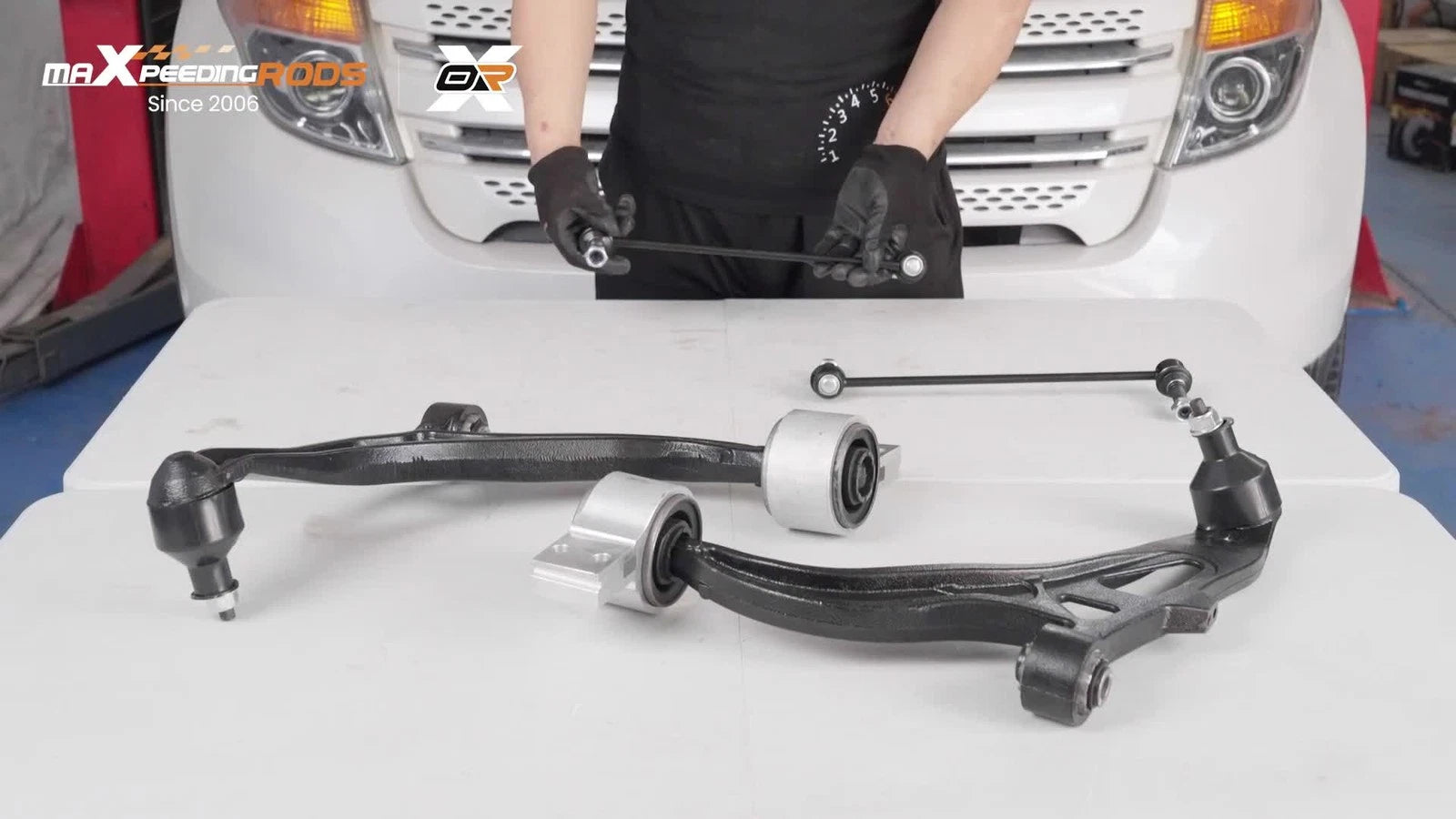 Set of 4 Suspension Kit Control Arms & Ball Joints for Ford Explorer (2011–2019)