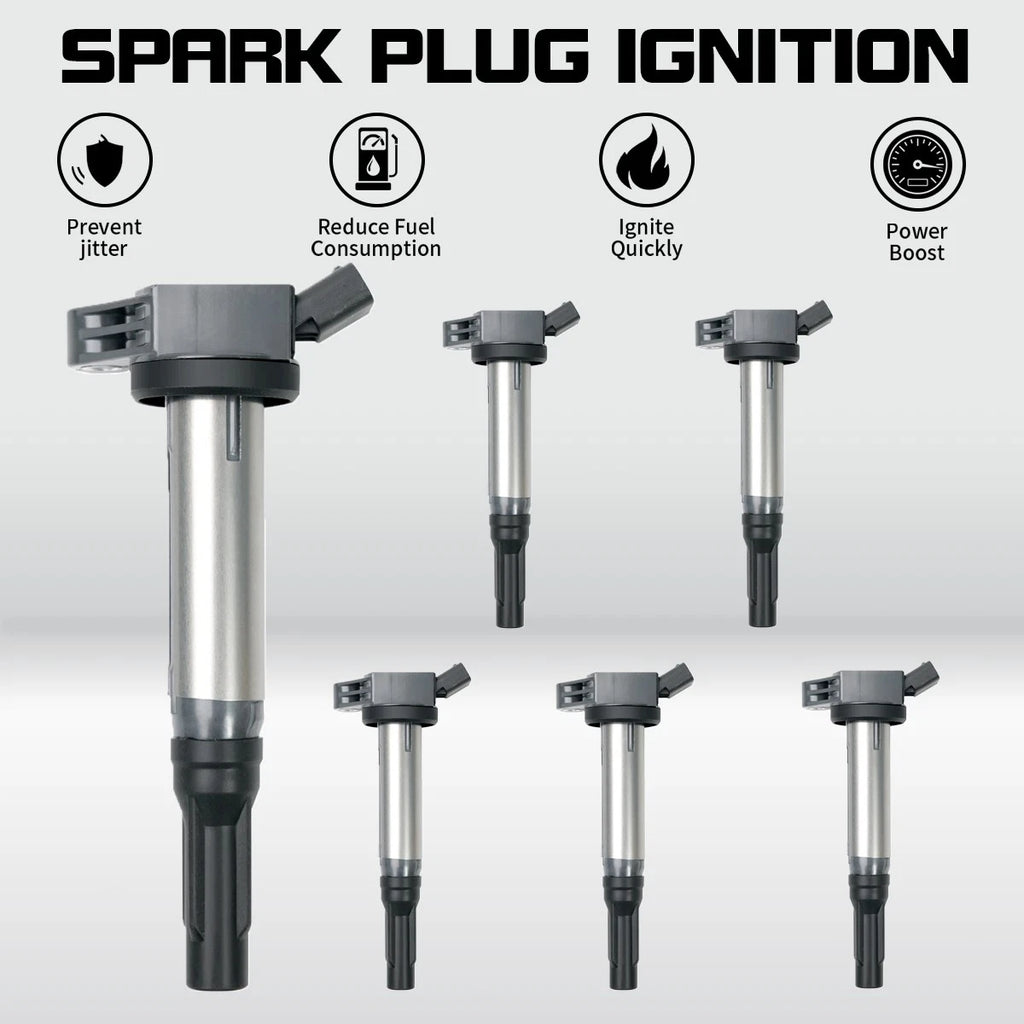 6X Ignition Coils for Toyota Camry Avalon Sienna Lexus IS350 ES350 3.5L UF487