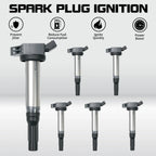 6X Ignition Coils for Toyota Camry Avalon Sienna Lexus IS350 ES350 3.5L UF487
