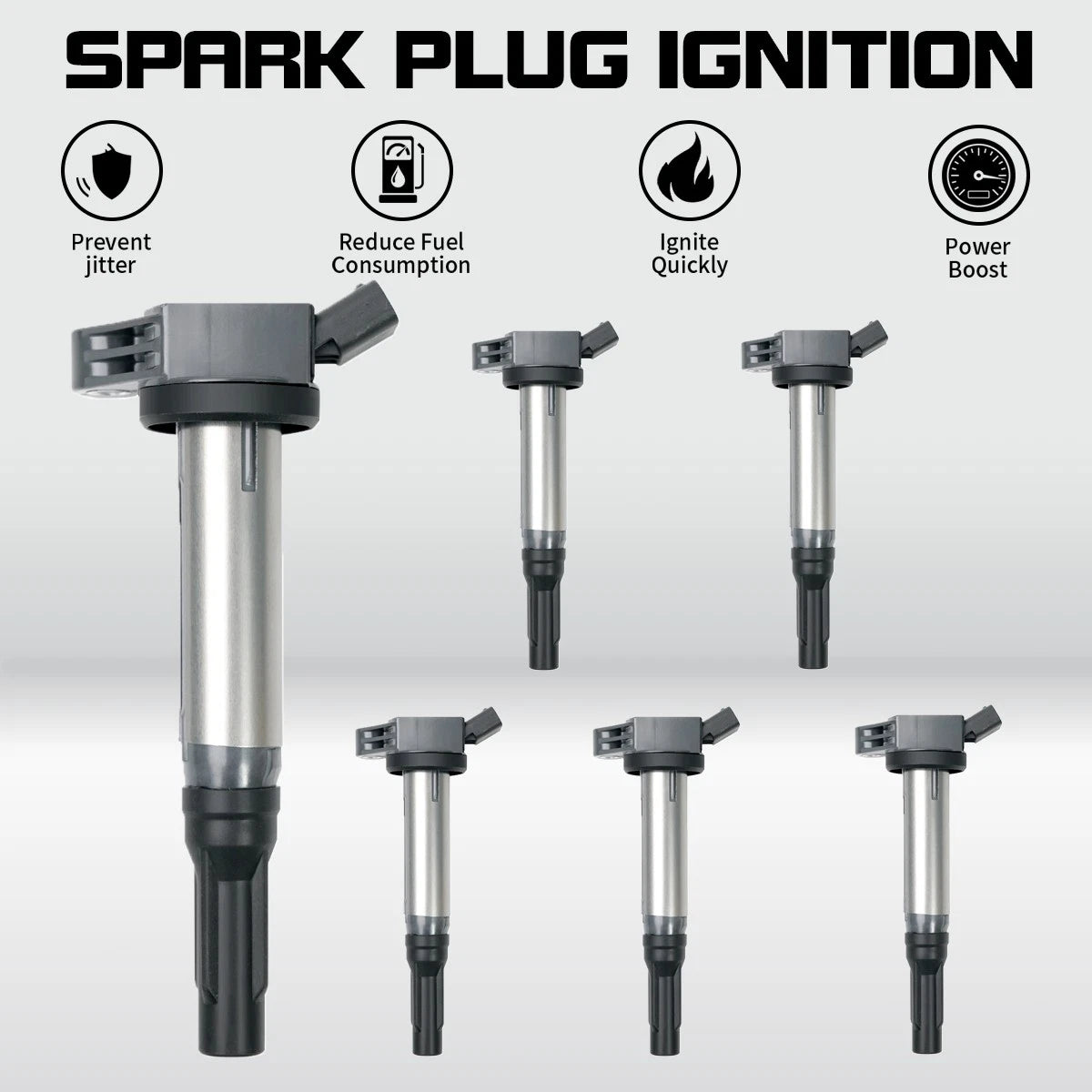 6X Ignition Coils for Toyota Camry Avalon Sienna Lexus IS350 ES350 3.5L UF487