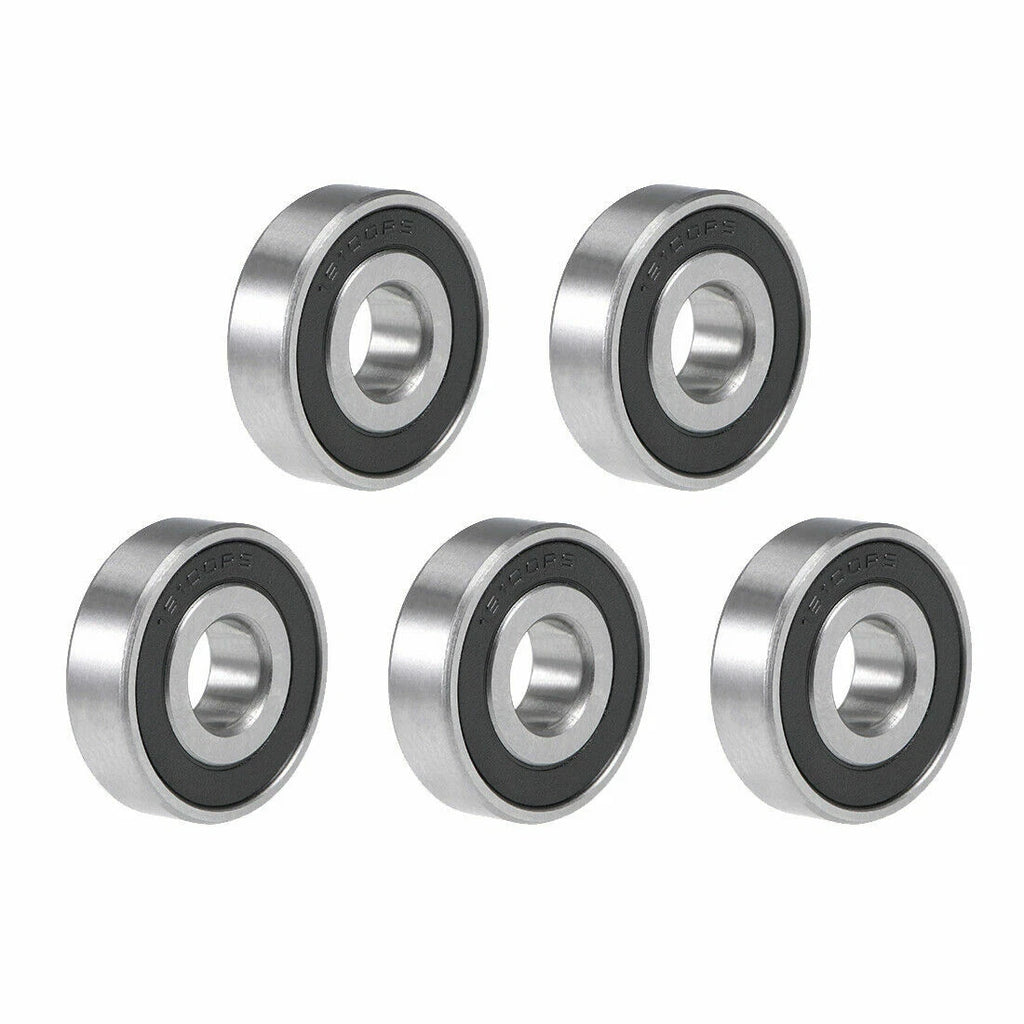 5PCS Deep Groove Ball Bearings 16100-2RS for Various Applications (10x28x8mm)