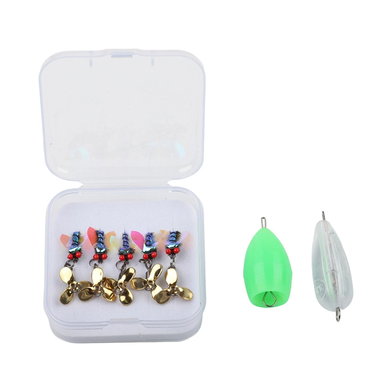 Set of 5 Dynamic Fly Fishing Baits for Targeting Different Fish Species