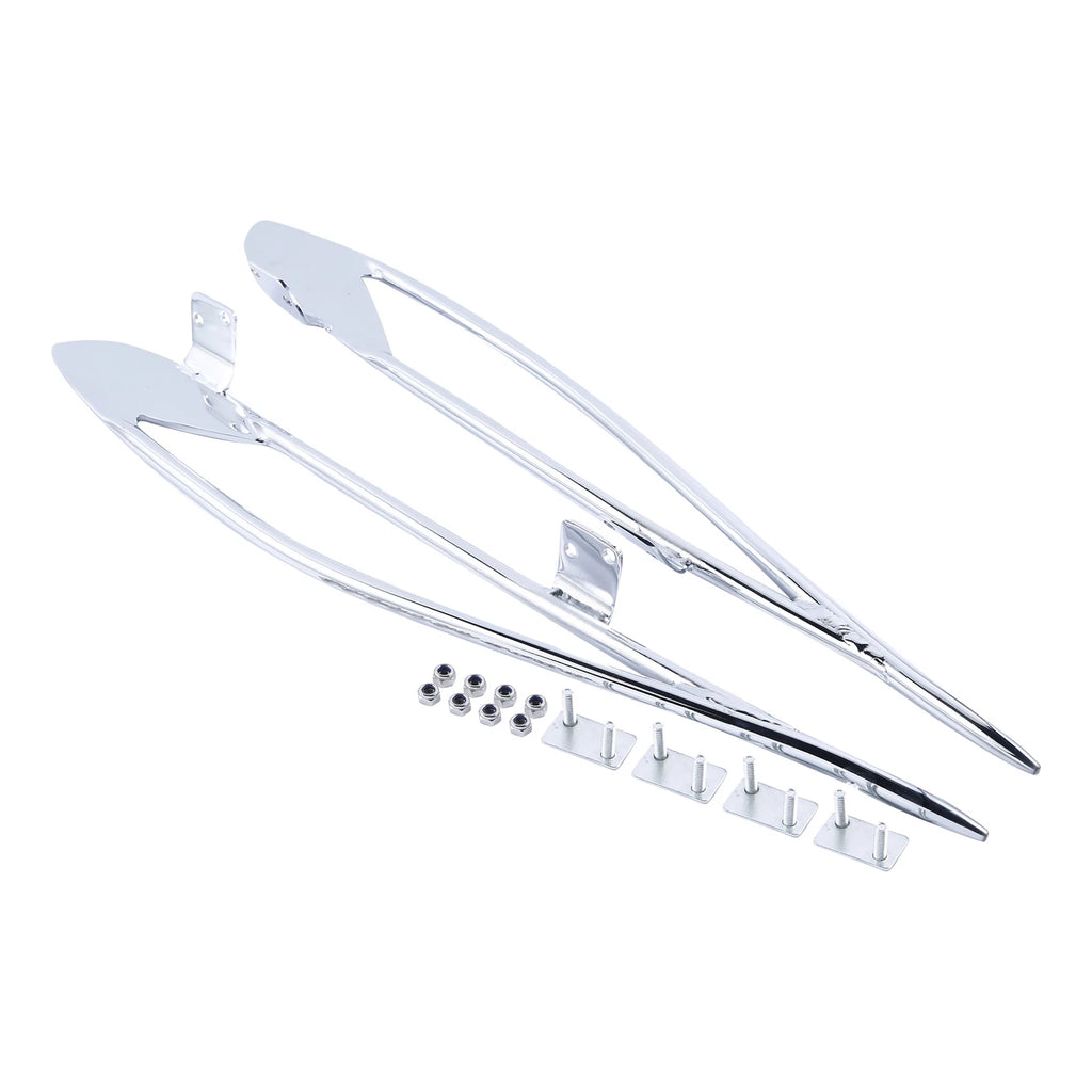 Chrome Saddlebag Trim Guard Rail for Indian Chieftain Classic Roadmaster (2014–2023)