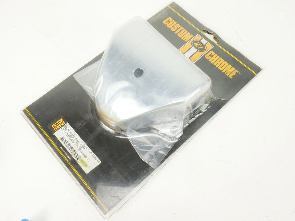 Chrome Handlebar Clamp Cover for FL Models (1980–1984) w/ Steering Damper