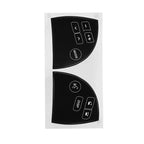 Steering Wheel Control Button Decals for 2007-2012 Lexus ES350 (2007-2012)