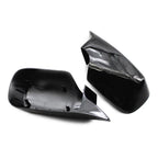 Glossy Black ABS Front & Rear View Mirror Covers for BMW E46 (1998-2005)