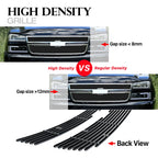 Stainless Black Billet Grille for Chevy Silverado 1500 HD SS (2006-2007)
