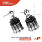 10x Front Control Arm Ball Joint Tie Rod End for Honda Accord (1998–2002)