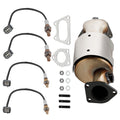 Catalytic Converter Set with O2 Sensor for Honda Pilot (2005–2008)