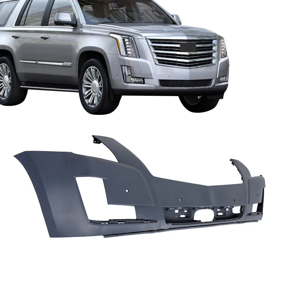 Front Bumper Cover for Cadillac Escalade (2017–2020) 84408072 Black