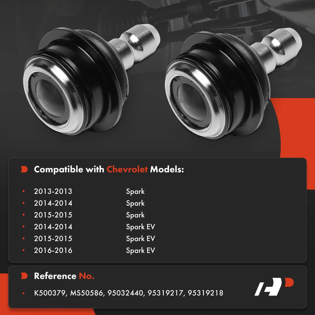 2X Front Lower Side Ball Joint for Chevrolet Spark (2013-2015)