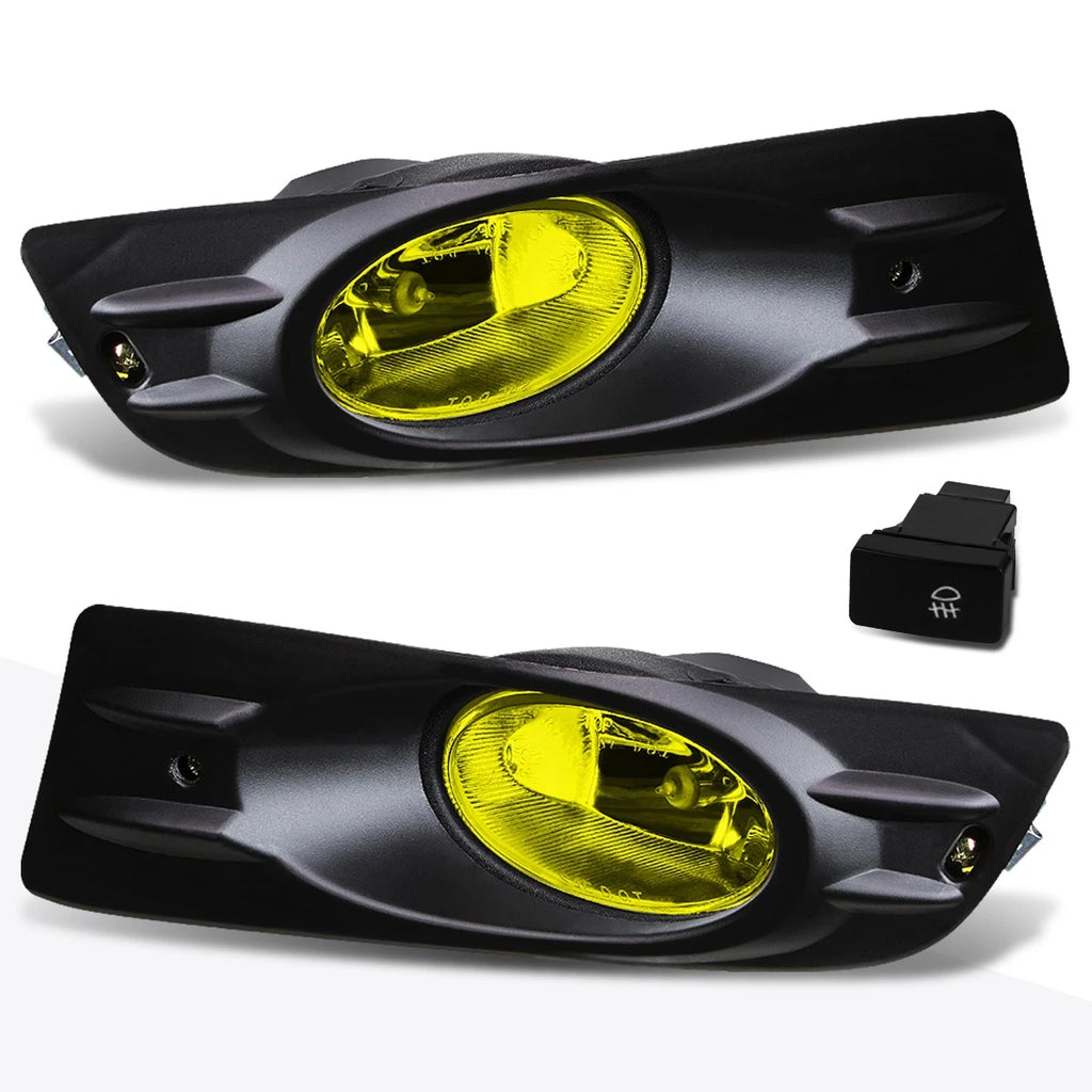 Fog Lights with Switch for Honda Accord 2Dr (2006–2007) - Amber Lens
