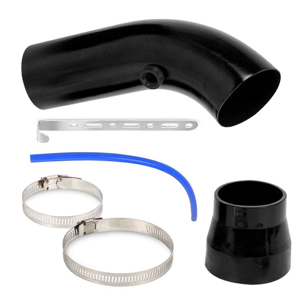 76mm Aluminum Cold Air Intake Pipe for Universal Cars