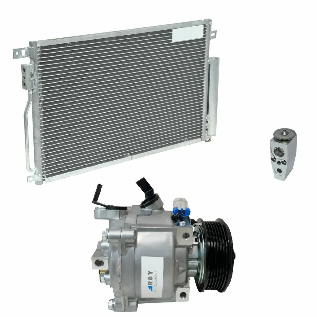 A/C Compressor Kit With Condenser for Chevrolet Sonic (2015–2016)