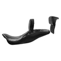 Black Driver & Passenger Seat with Backrest for Harley Touring Road King (2014–2023)