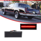 2X Smoke Lens Red LED Rear Side Marker Lights for Oldsmobile Cutlass (1981–1988)
