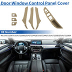 Set of 1 RHD Side Door Window Control Panel Cover for BMW 5 Series (2011–2017) No. 51417225875