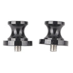 8mm Swingarm Sliders Spools Black for Honda Suzuki Ducati Motorcycles