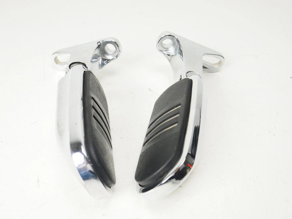Set of 2 Chrome Foot Pegs & Mounts for Harley Streamliner Touring (1988–2022)