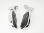 Set of 2 Chrome Foot Pegs & Mounts for Harley Streamliner Touring (1988–2022)