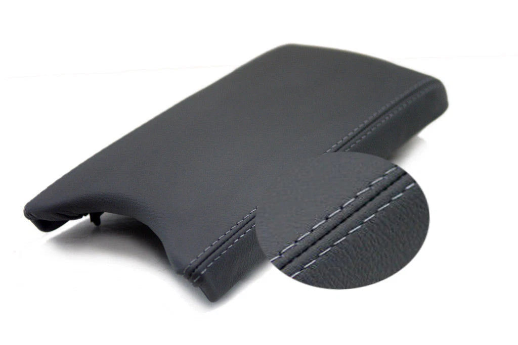 Center Console Armrest Cover for Toyota Prius (2010–2015) Gray PVC Leather