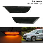 2X LED Amber Front Bumper Side Marker Lights for Honda Odyssey RL6 (2018–2024)