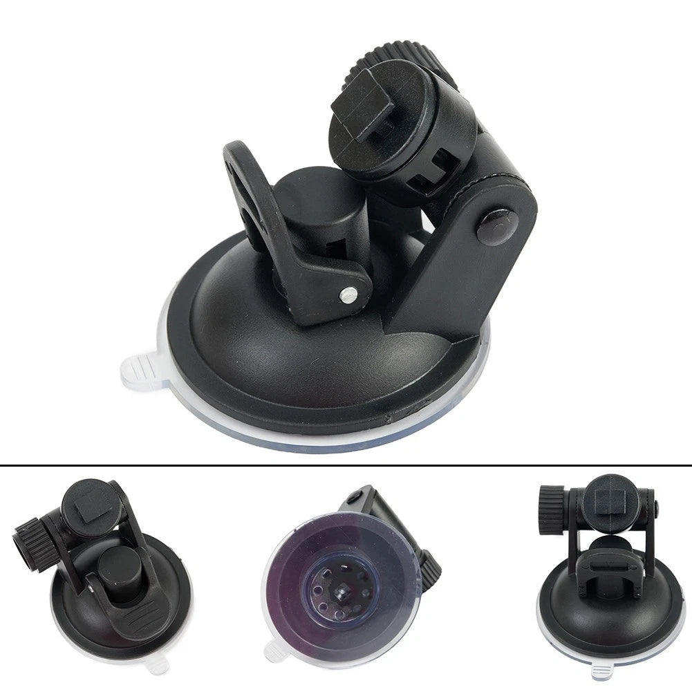 Suction Cup Mount for Dash Cam Holder - Black T Buckle