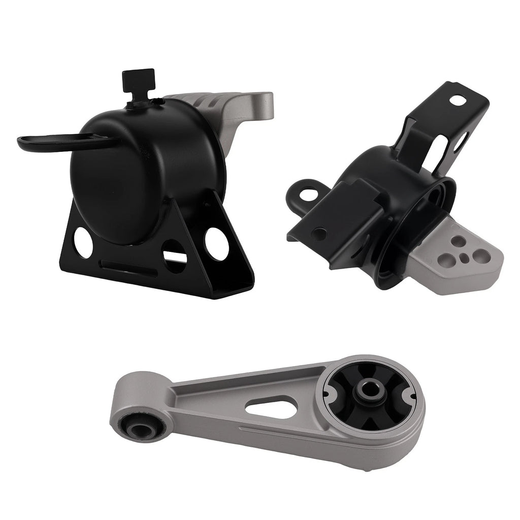 Set of 3 Engine Motor & Manual Trans Mounts for Chevrolet Spark (2011–2015)