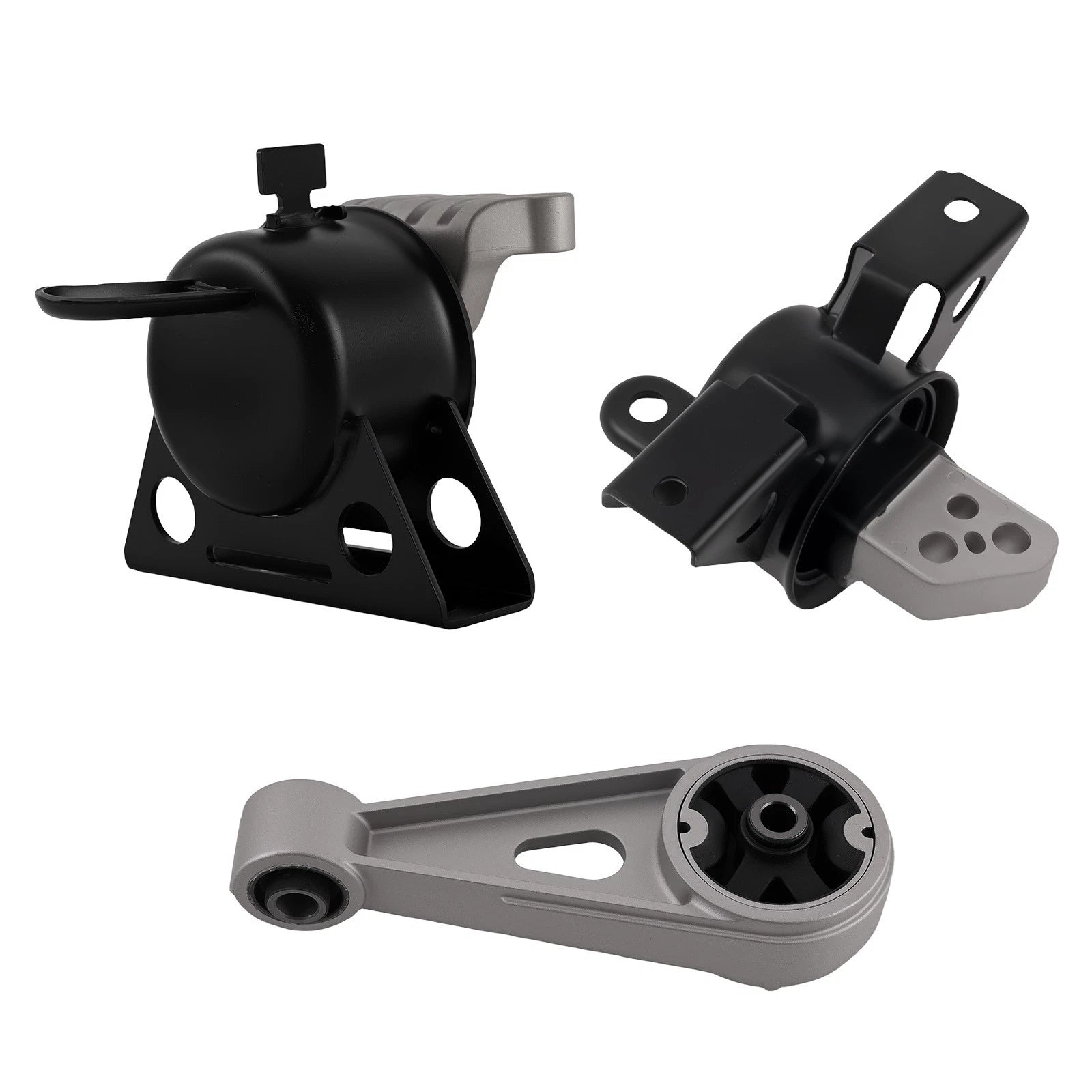 Set of 3 Engine Motor & Manual Trans Mounts for Chevrolet Spark (2011–2015)
