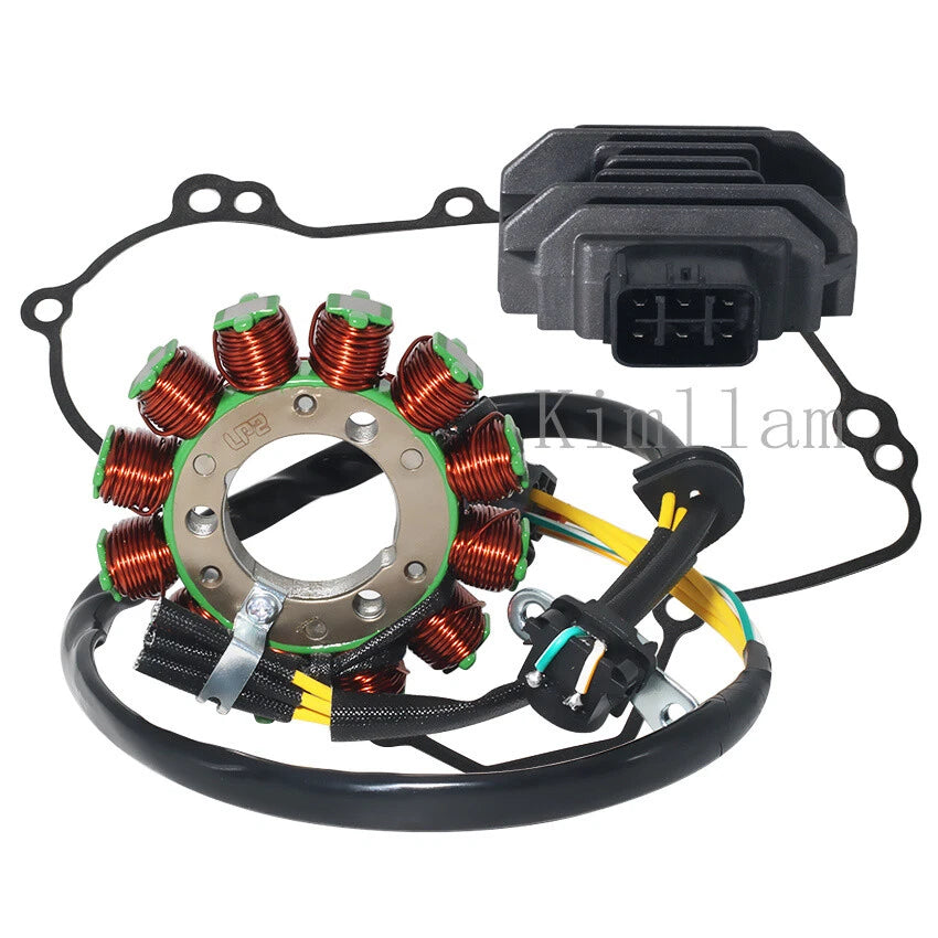 Stator Coil + Regulator Rectifier + Gasket for Kawasaki KX450F (2009–2011) 21003-0148