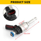 Set of 4 Fuel Injectors for Audi A4 TT VW Jetta Golf (2006–2013)