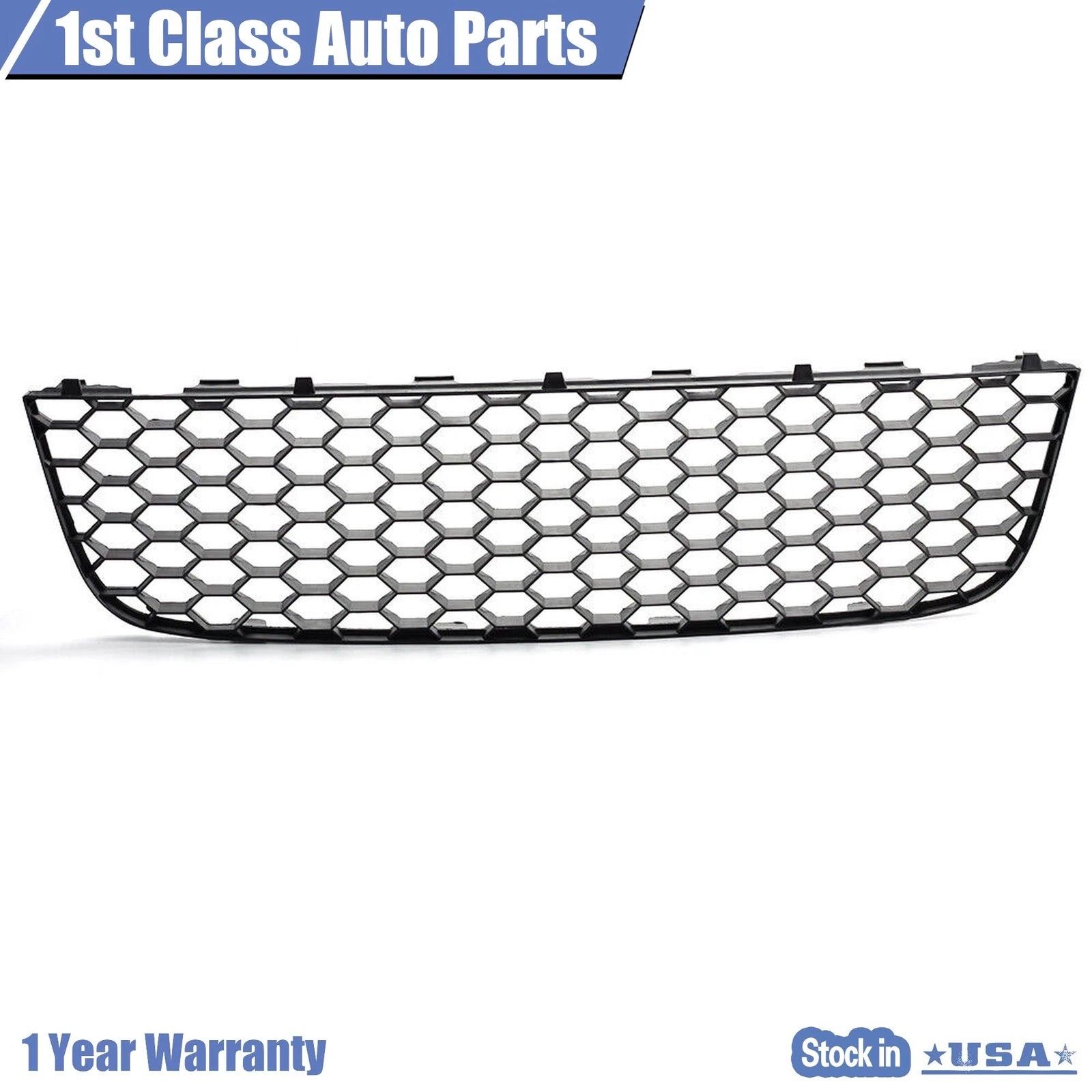 Front Lower Center Bumper Grille for VW Jetta GTI (2006–2009) Honeycomb Mesh