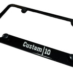 License Plate Frame Premium Engraved for Chevrolet Custom 10 (1980–1996)