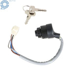 Ignition Key Switch for Kawasaki Mule 600 610 4000 4010 (2005–2023)