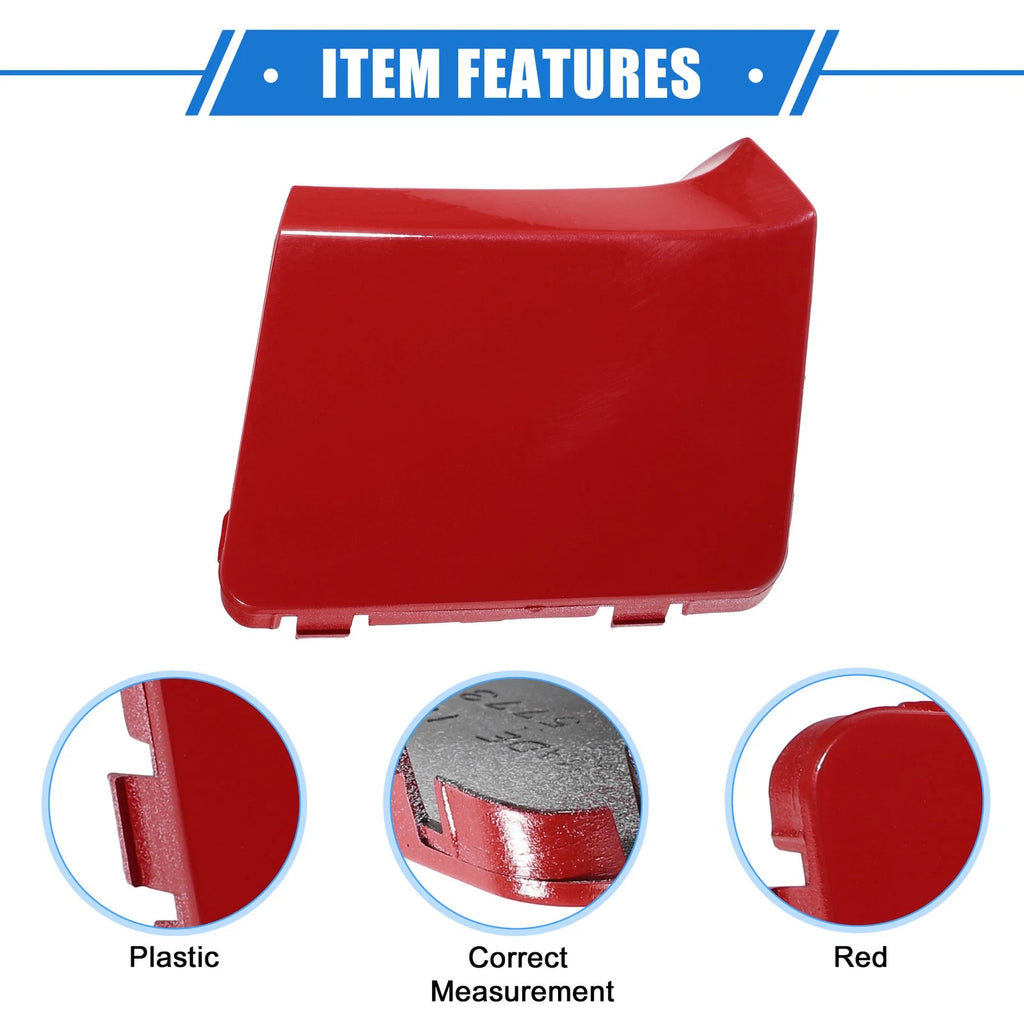 Tow Eye Hook Cover for Subaru Impreza (2010–2014) Red