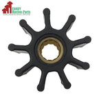 Water Pump Impeller for Yanmar F25CBC (Replaces Kashiyama SP-100, 128620-42201)