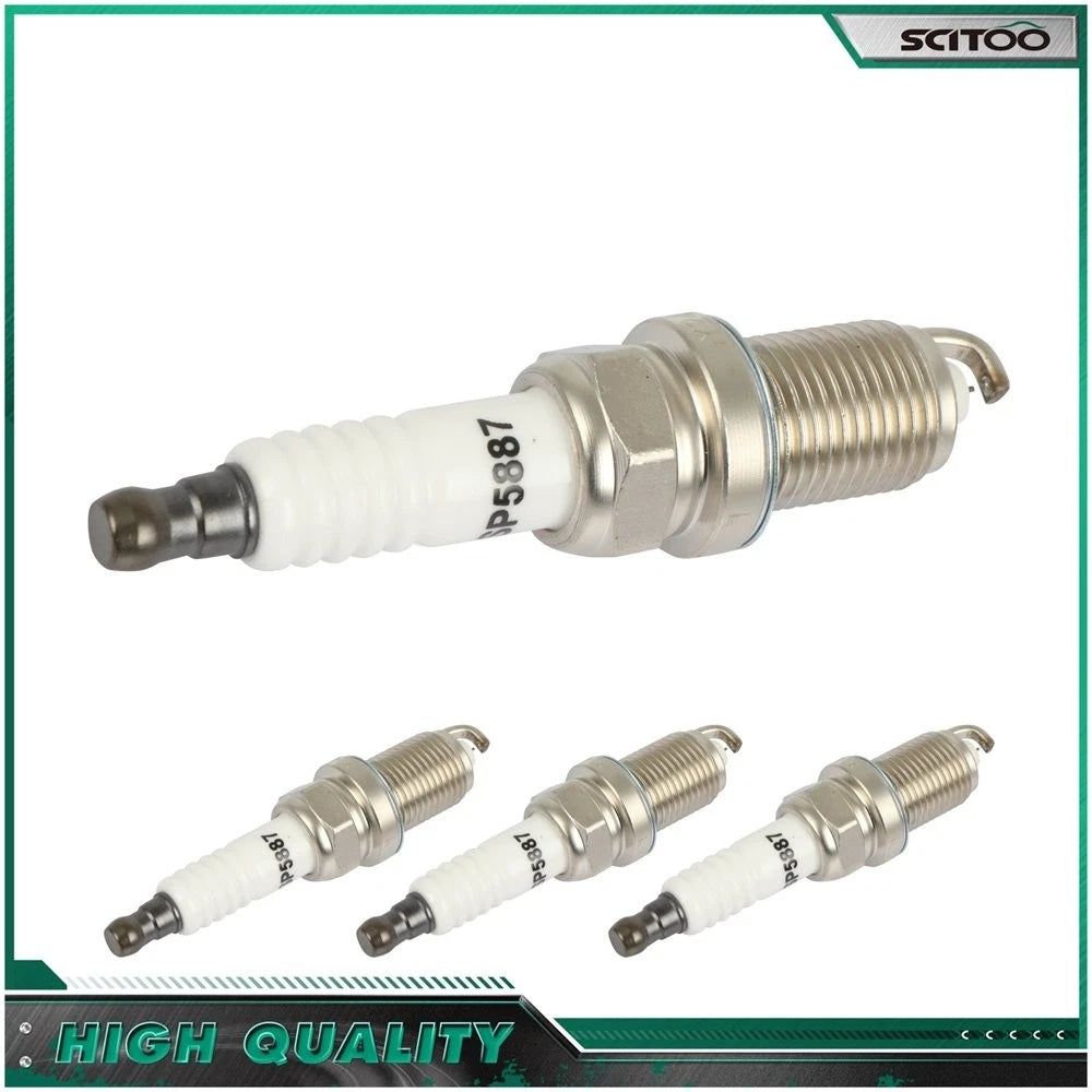 Set of 4 Iridium Spark Plugs for Jeep Compass Patriot (2007–2008)