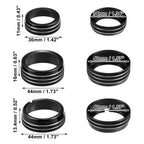 Set of 4 AC Switch Knob Cover Ring Trim for Dodge Ram 1500 