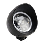 9-Bulb Beam Headlight Fog Lamp for Racer Bobber Chopper (Custom Fit)