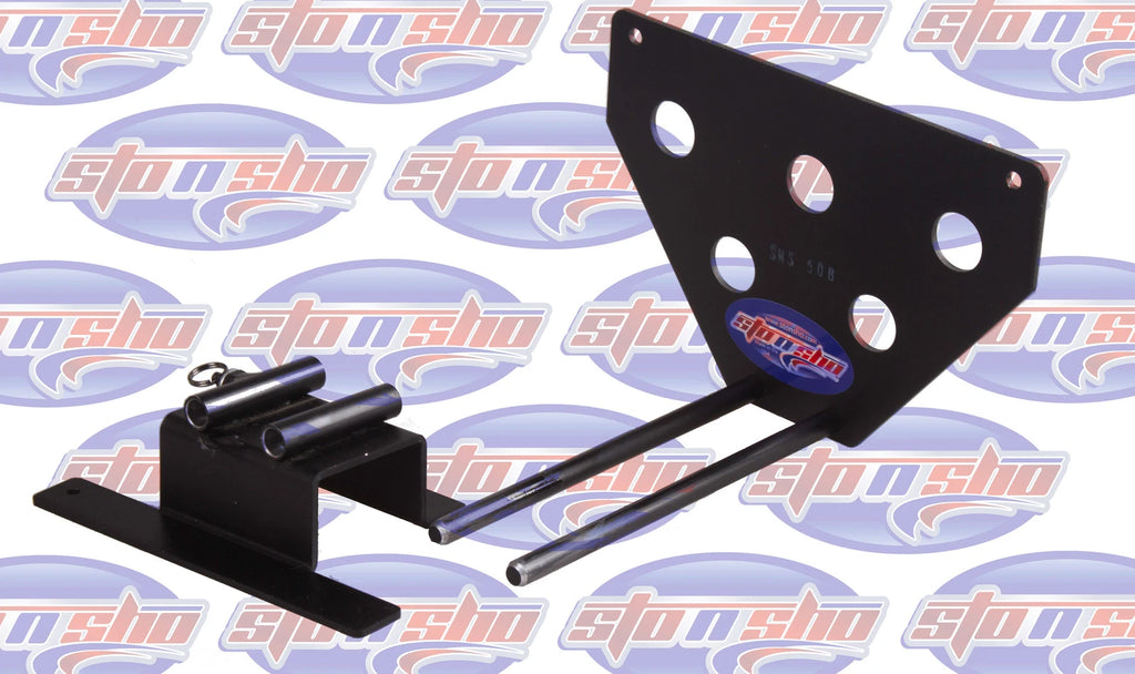 License Plate Bracket Removable Steel for Porsche Cayman (2014–2016)