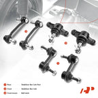 Set of 6 Ball Joints & Sway Bar Links for Hyundai Azera Sonata