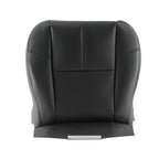 Set of 2 Leather Seat Covers for Chevy Silverado (2007–2014) Black