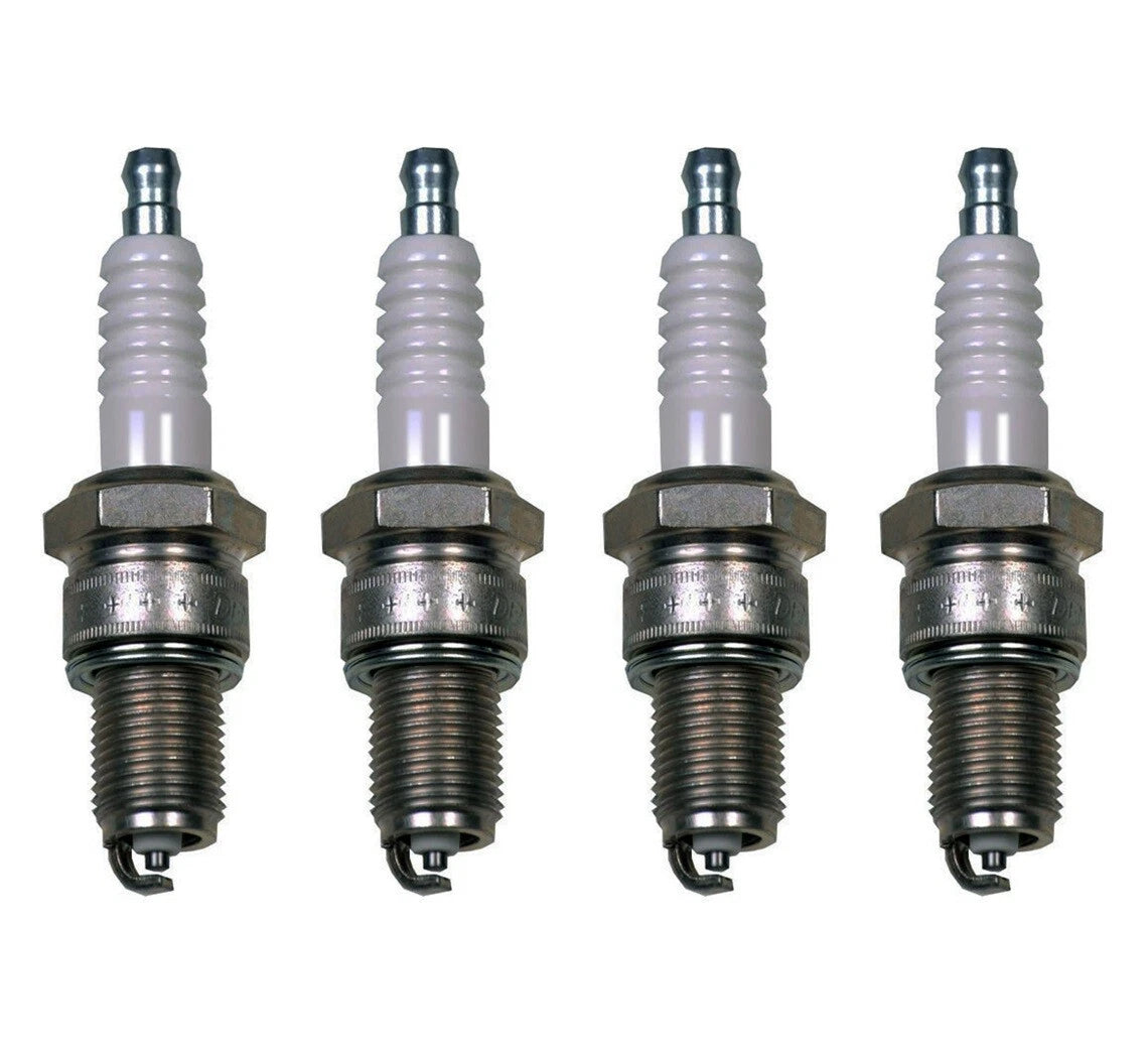 Set of 4 Denso U-Groove Spark Plugs .032 Gap for Volvo VW Subaru Dodge H4 L4