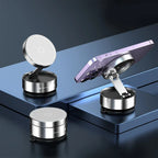 Collapsible Rotary Lift Stand for Smartphones with Powerful Vacuum Suction
