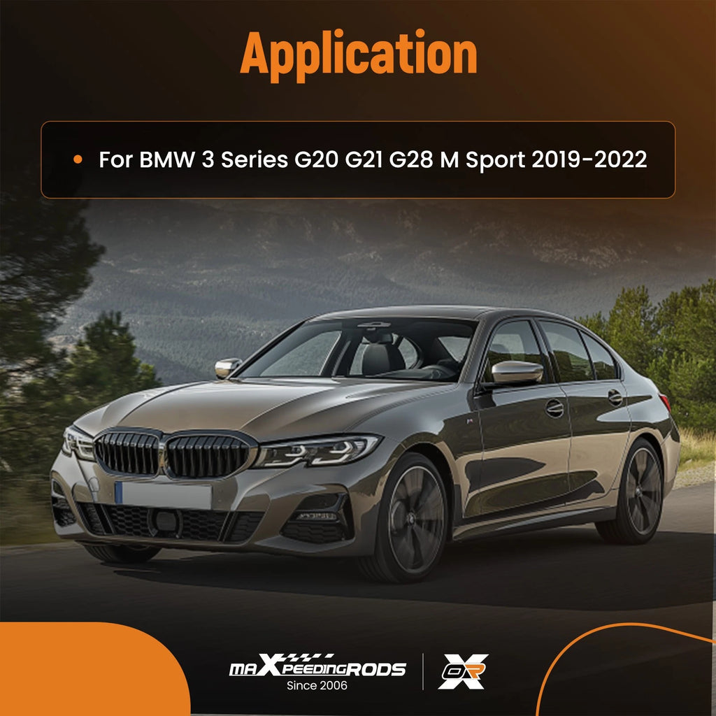 Rear Bumper Lip Diffuser for BMW 3 Series G20 M Sport (2019–2022) Carbon Fiber