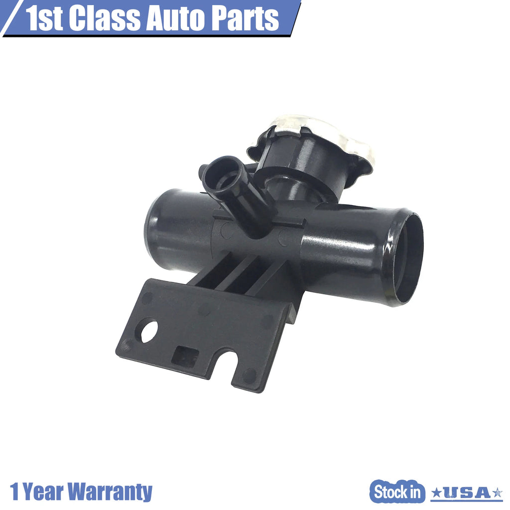 Radiator Coolant Filler Neck + Cap for Mitsubishi Lancer (2008–2015)