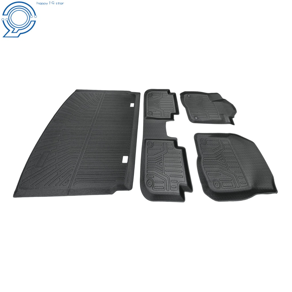 Set of 4 Black TPE Floor Mats for Honda CR-V (2023–2026)