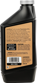 Transmission Oil 80W-90 for Harley Davidson 4-6 Speed Transmissions