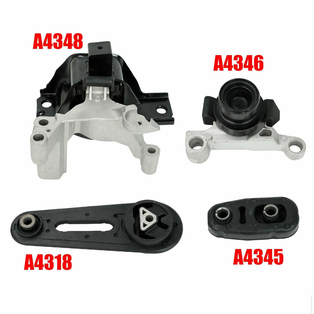 5PCS Engine Motor & Trans Mount Set for Nissan Sentra 2007–2012