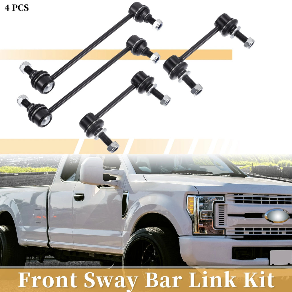 Set of 4 Stabilizer Sway Bar Link Kit for Ford Edge (No.K750798/K750744)